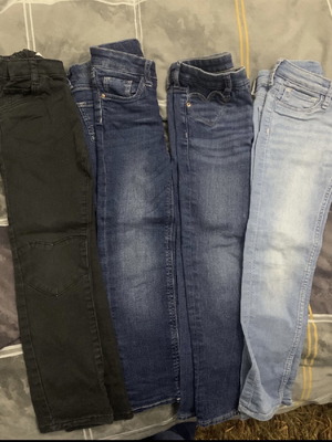 Girls' clothes pack 4-6 years, 21 pieces, jeans, sets, sweaters, pajamas, leggings