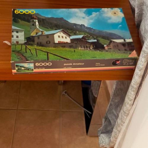 Puzzle 6000 pieces like new, 116x166 cm, made in Italy