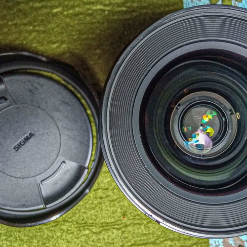 Sigma 24-35mm f2 Nikon mount lens used