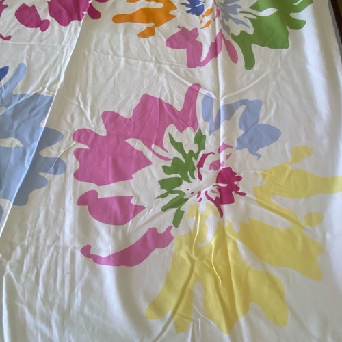 Duvet cover like new with 2 orange pillowcases Bed and Bath