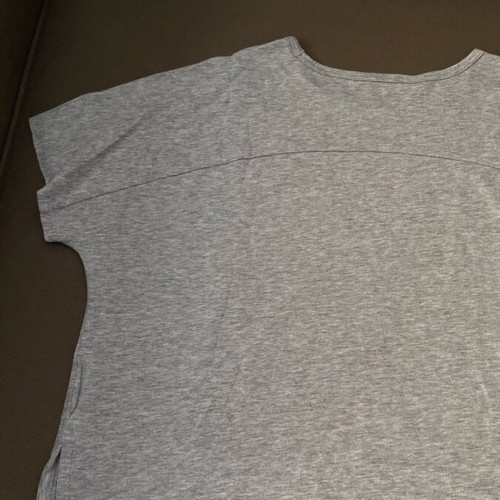 Adidas gray shirt new, size S with gold letters