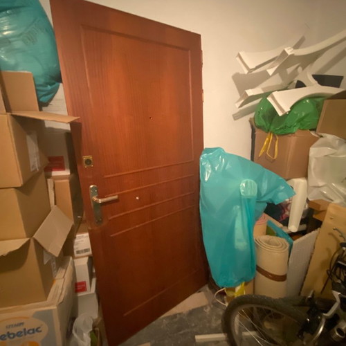 Exterior door used with frame 2.00 x 0.90