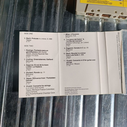 Guitar 3584038 DG Doubletime Tape No23 cassette used, classical