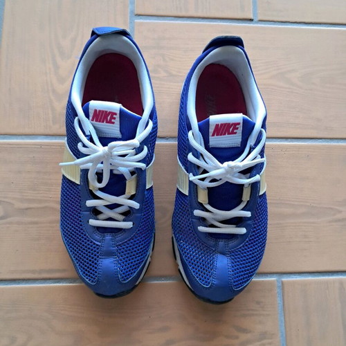 Nike sport shoes size 40 used, blue purple color