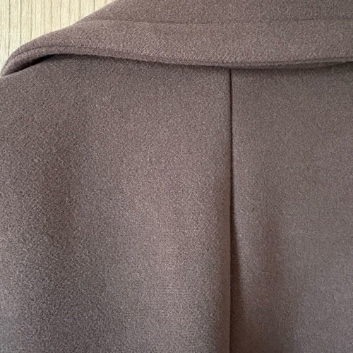 DLV Brown Maxi Coat New With Belt, Size S-M