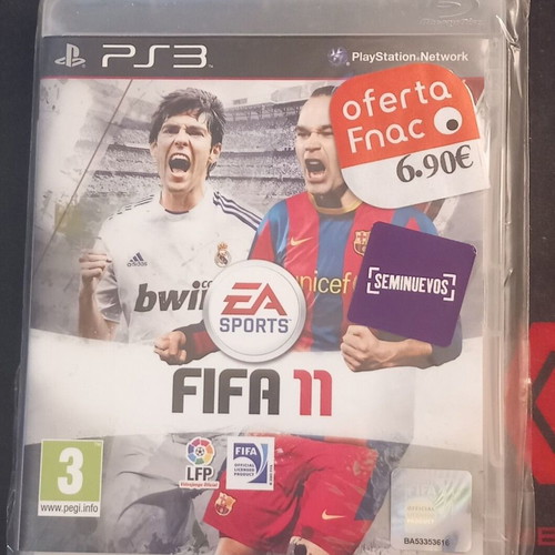 FIFA 11 PS3 new, unopened since 2012
