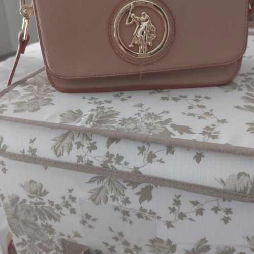 U.S. Polo Assn. crossbody bag beige like new