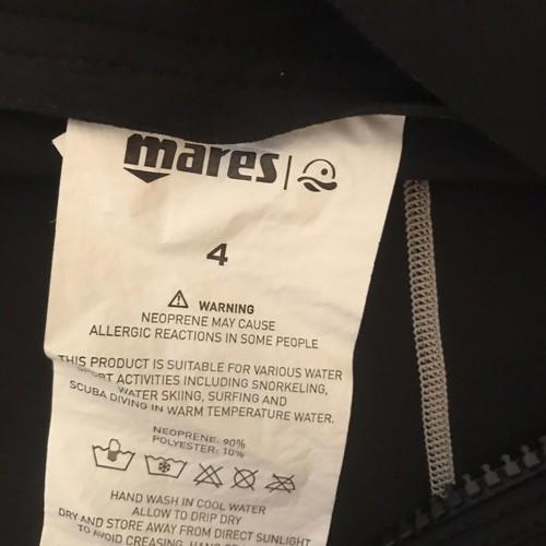 Mares Tritone Monoshort 2.5 mm wetsuit like new, diving and spearfishing
