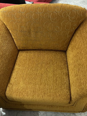 Sofas like new, single and double set