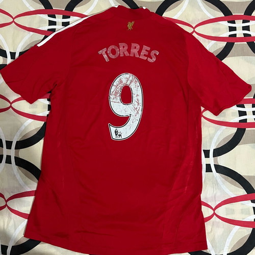 Liverpool x Torres 2008/10 jersey used, authentic