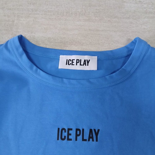 Ice Play women's t-shirt new, blue, size XL