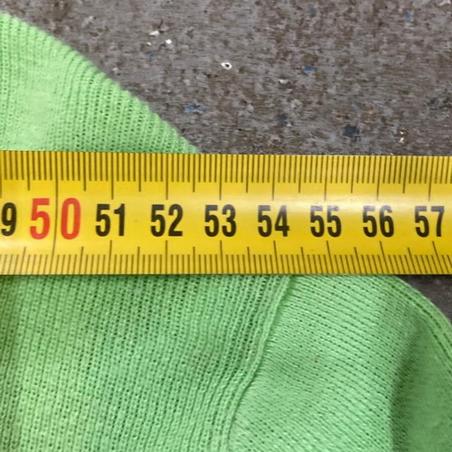 Ralph Lauren V-neck sweater L light green purple pony