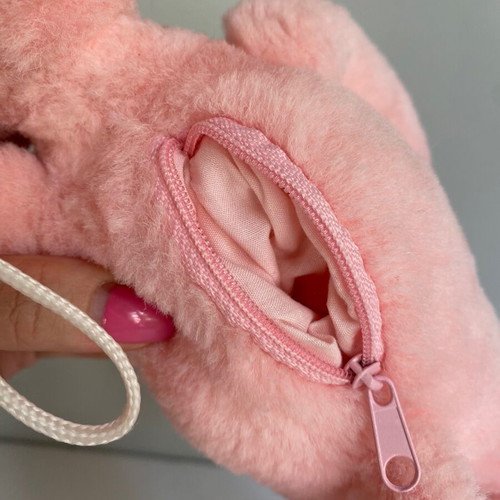 Pink Panther plush toy vintage 2000 used, 41 cm