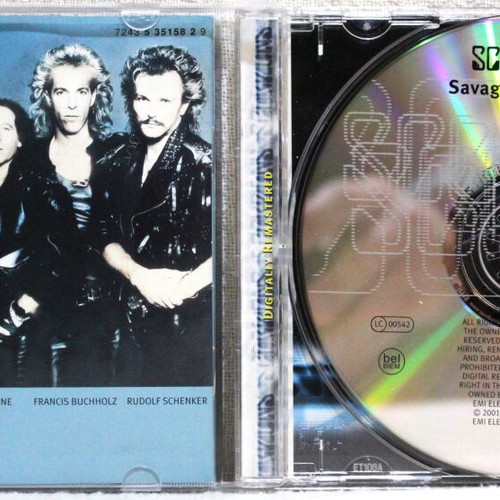 Scorpions Savage Amusement CD used, rock