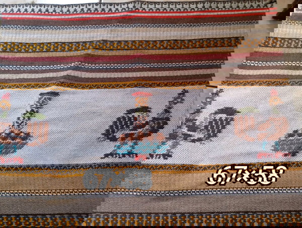 vintage υφαντό!