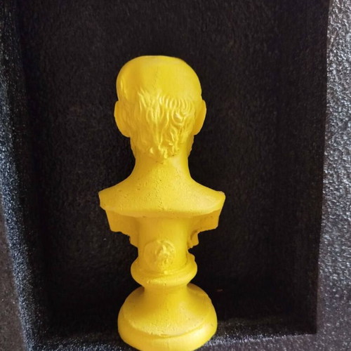Socrates Philosopher Gypsum Statue 15 cm Height Solid