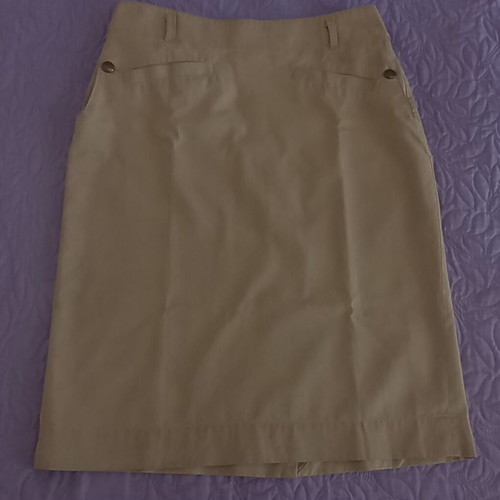 GF FERRE skirt like new, beige and brown, size M