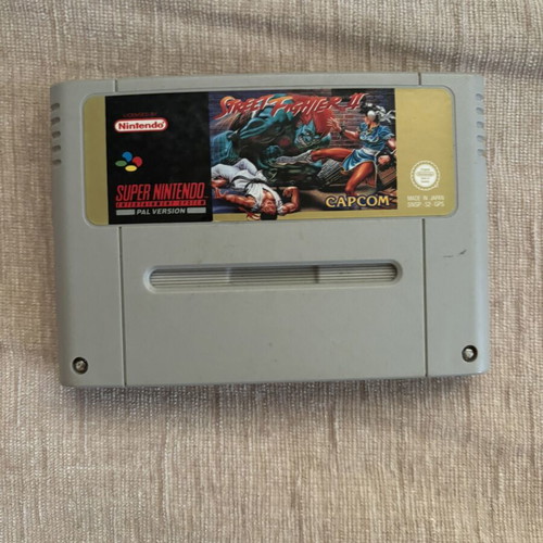 Street Fighter II Super Nintendo SNES game used