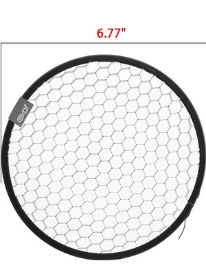 Honeycomb grid AH-6060 60 degrees καινούργιο, 2 τεμάχια για φωτισμό φωτογράφησης