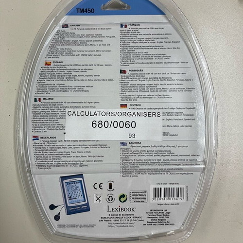 Digital assistant new with radio, agenda and calculator