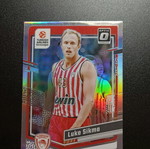 Sikma Olympiakos Silver Optic Card like new Panini Euroleague