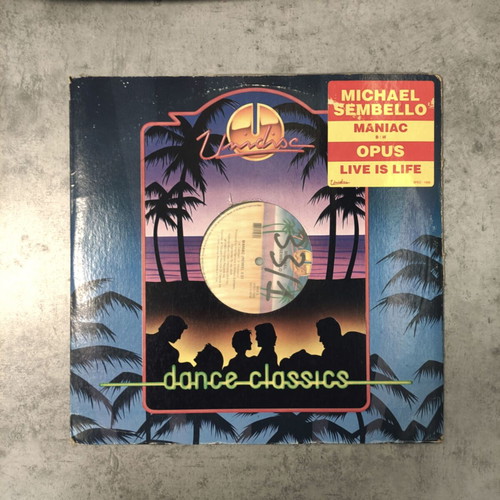 Maniac Michael Sembello Live Is Life 12" Vinyl Maxi Single US 1991 used