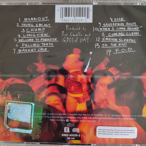 Green Day Dookie CD new, rock