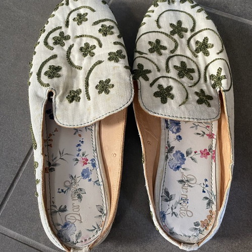 A-Cold-Wall leather mules size 39 like new, white