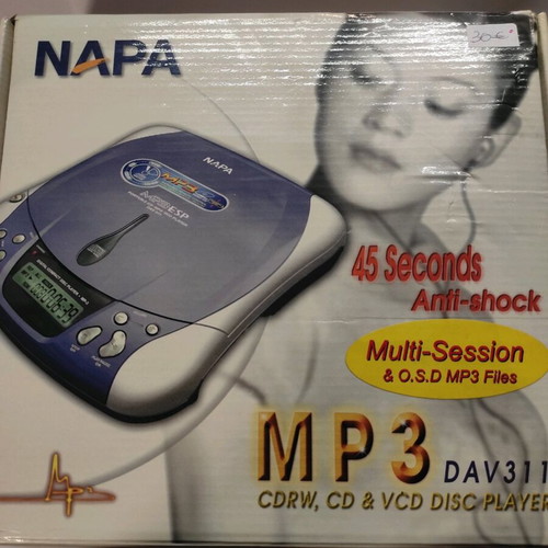 Napa mp3 player used with remote control for headphones and speakers