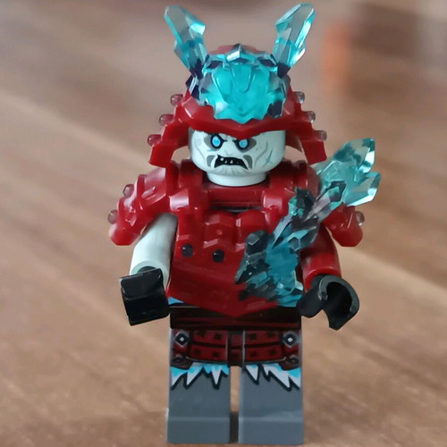 Lego Ninjago Blizzard Samurai Warrior figure like new