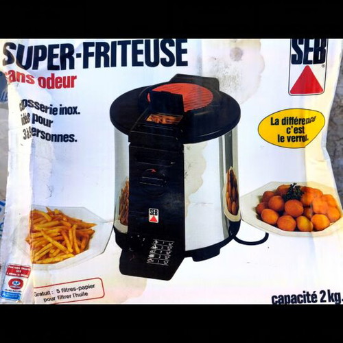 Large deep fryer new