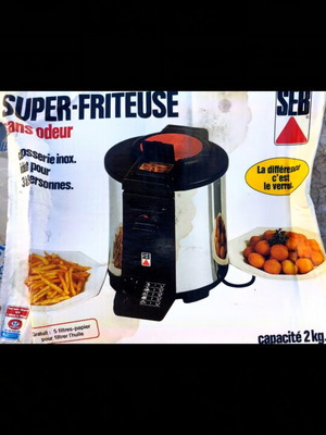 Large deep fryer new