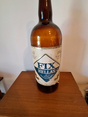 Fix collectible glass bottle promotional used 50 centimeters