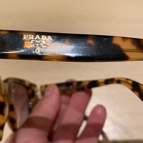 Prada Sunglasses Like New, Tortoise Frame, Brown