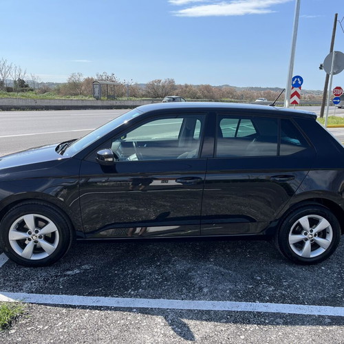 Skoda Fabia 1.4 TDI 90HP Style 2015 like new, manual, diesel, black