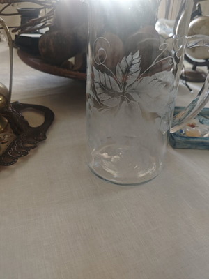Κανάτα χειροποίητη κρυστάλλινη για νερό ή κρασί