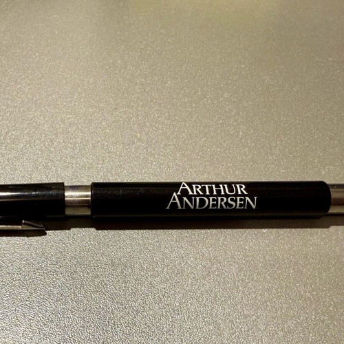 Arthur Andersen collectible pen used, Parker