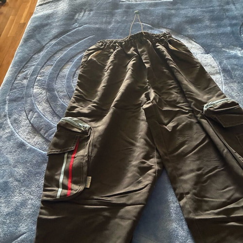 Matou France pants like new, elastic waist, gray, size 14