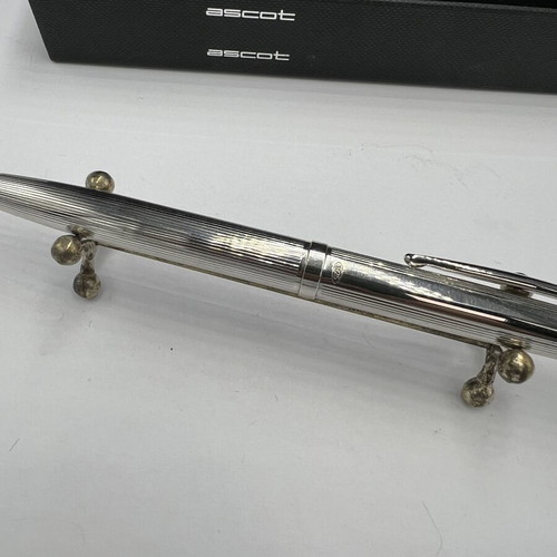 Ascot Silver 925 Pen new in box