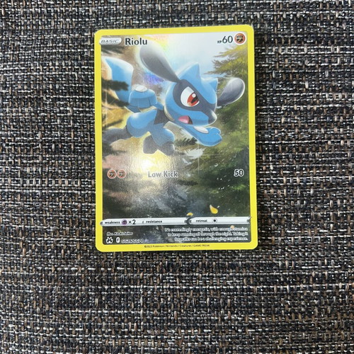 Riolou Pokémon special card new