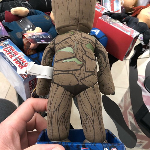 Groot Guardians of the Galaxy 10” plush figure new with tag Marvel Bleacher Creature