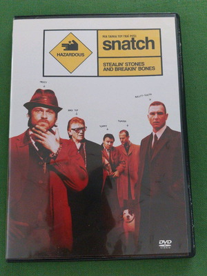 Snatch DVD new, crime movie with subtitles