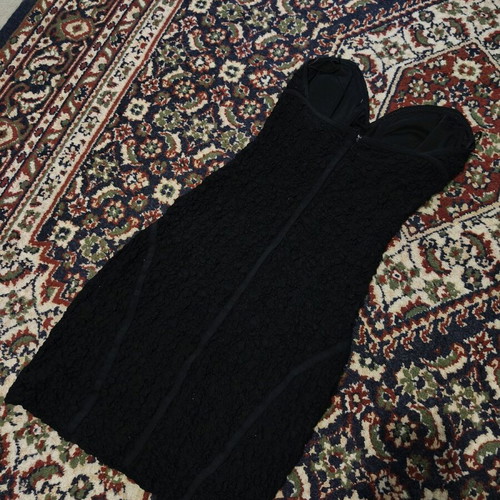 Mini black dress Mango like new, fitted XS-S