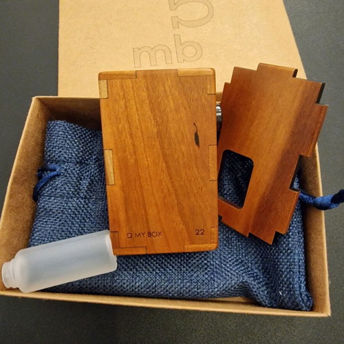 Squonk Mechanical Vape Custom Made Wood Box New
