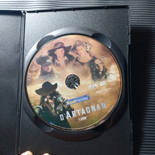 D'Artagnan DVD in good condition with subtitles