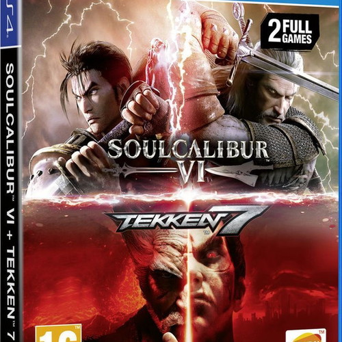 Soulcalibur VI Tekken 7 PS4 new PAL