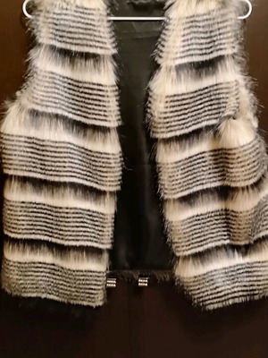 Γιλέκο άμανικο Achileas Accessories σαν καινούργιο, μπεζ, μέγεθος M