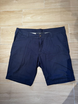 Livergy men's fabric bermuda shorts used, size XXL, blue