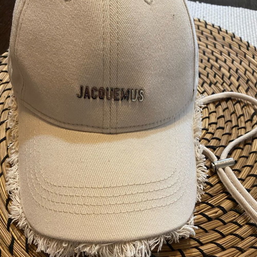 Jacquemus Artichaut καπέλο σαν καινούργιο, εκρού, ρυθμιζόμενο