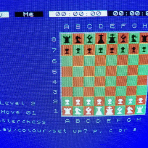 Chess and Chequered Flag original ZX Spectrum cassettes like new